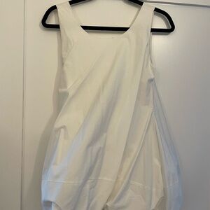 White Sleeveless Dress